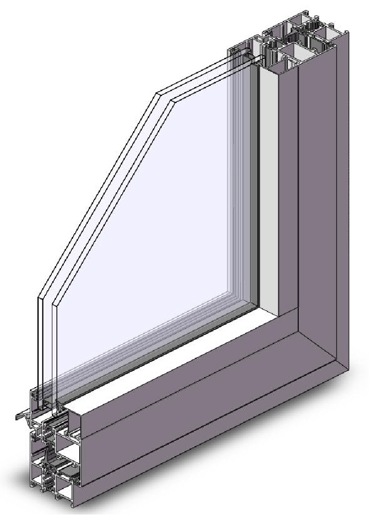 55 series inner casement window [K value 2.6]