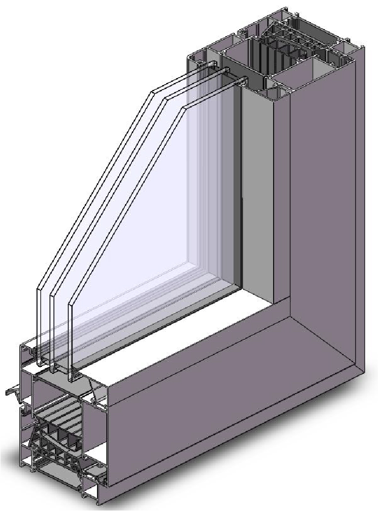 105 series inner casement window [K value 0.8]